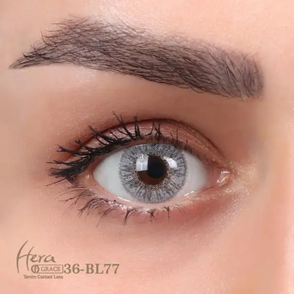 لنز چشم گریس هرا شماره 36 رنگ آبی عسلی - 4