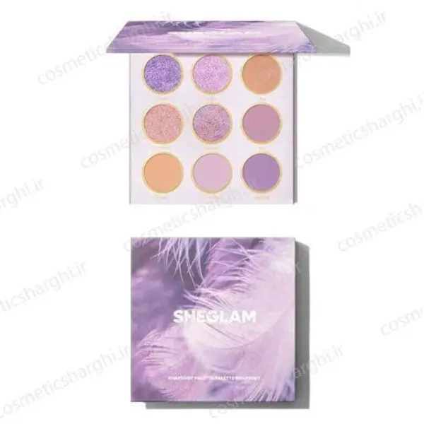 پالت سایه چشم شیگلم 9 رنگ مدل Rhapsody - 3