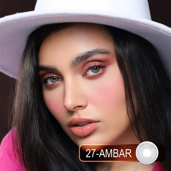 لنز چشم فصلی کانفست رنگ(AMBAR)شماره27کد976 - 2