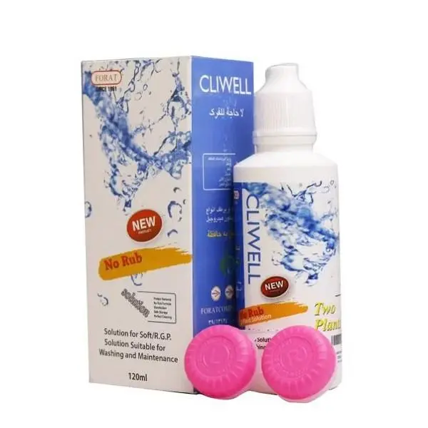 محلول شستشوی لنز کلیول مدل CLIWELL حجم 120 میلی لیتر - 3