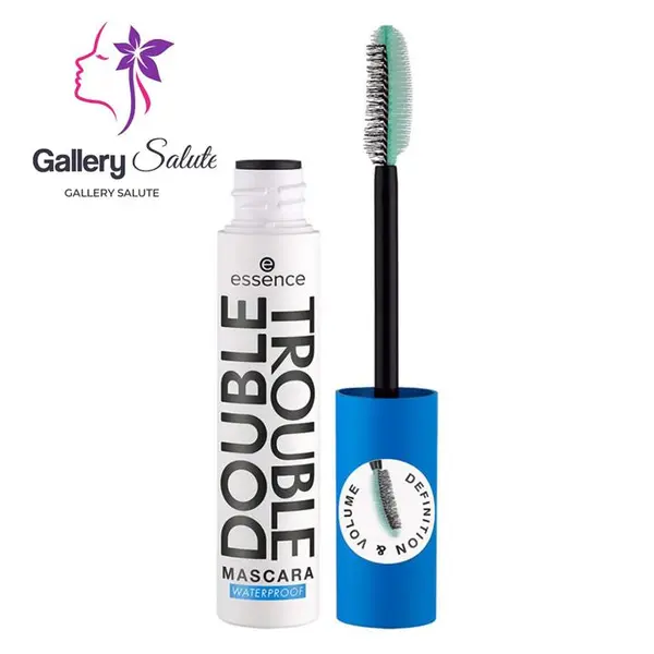 ریمل حجم دهنده و حالت دهنده ضد آب اسنس مدل دابل ترابل Essence Double Trouble Waterproof Mascara - 2
