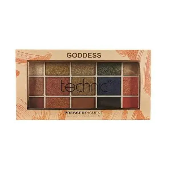 پالت سایه چشم ۱۵ رنگ تکنیک مدل Goddess حجم 30 گرم - 3