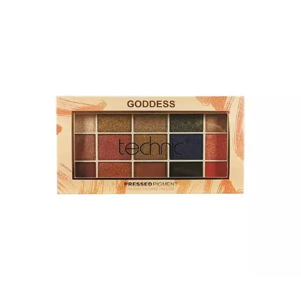 پالت سایه چشم ۱۵ رنگ تکنیک مدل Goddess حجم 30 گرم - 4