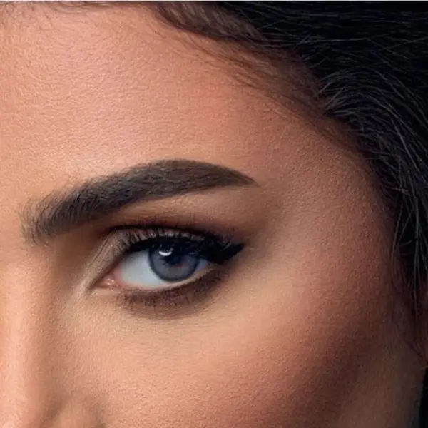 لنز چشم دهب مدل Gray New رنگ طوسی دور دار - 2