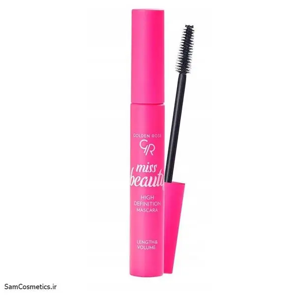 ریمل حجم دهنده و بلند کننده مژه Miss Beauty مشکی گلدن رز Golden Rose - 2