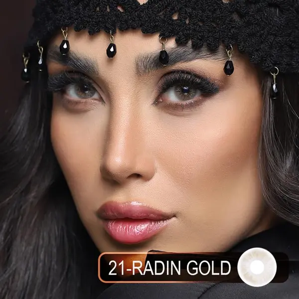 لنز چشم فصلی کانفست رنگ(RADIN GOLD)شماره21کد969 - 2