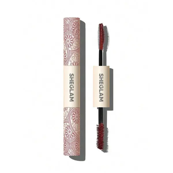 ریمل دوسر ضدآب قرمز شیگلم SHEGLAM All-In-One Volume & Length Mascara-Waterproof Brugundy - 2