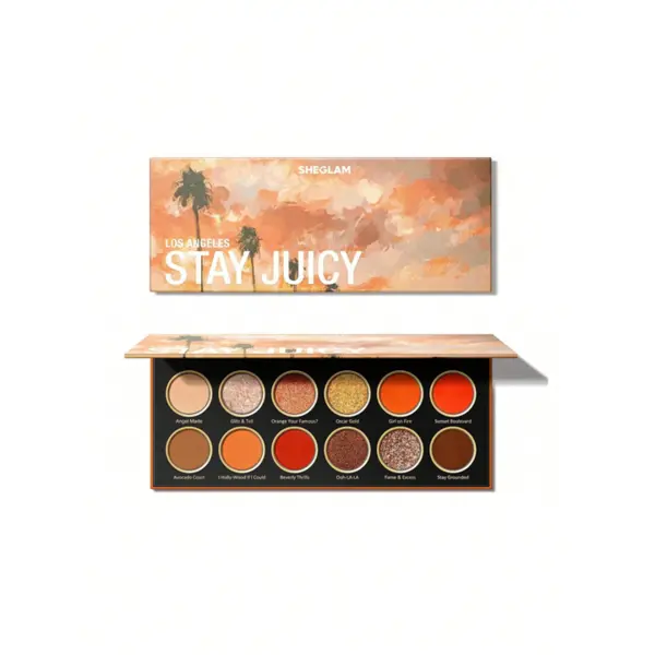 پالت سایه چشم شیگلم مدل Stay Juicy LA - 4