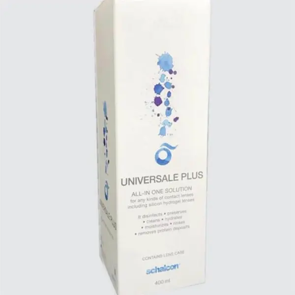 محلول شستشوی لنز شالکون مدل Universal Plus حجم 400 میلی لیتر مجموعه 2 عددی - 4