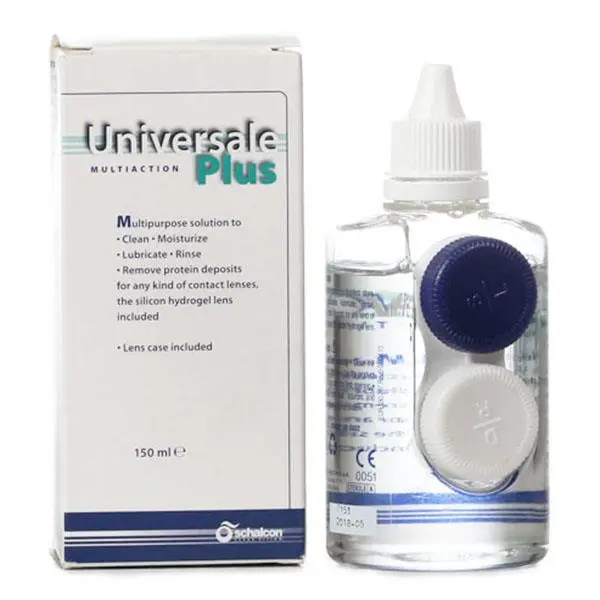 محلول شستشوی لنز شالکون مدل Universal Plus حجم 150 میلی لیتر - 3
