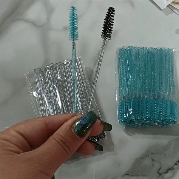 برس ابرو و مژه رنگی شیشه ای - 3