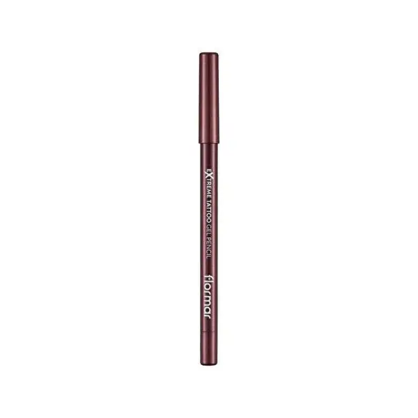 مداد چشم دائمی مات ژل تاتو اکستریم 005 VERY BERRY Flormar - 4