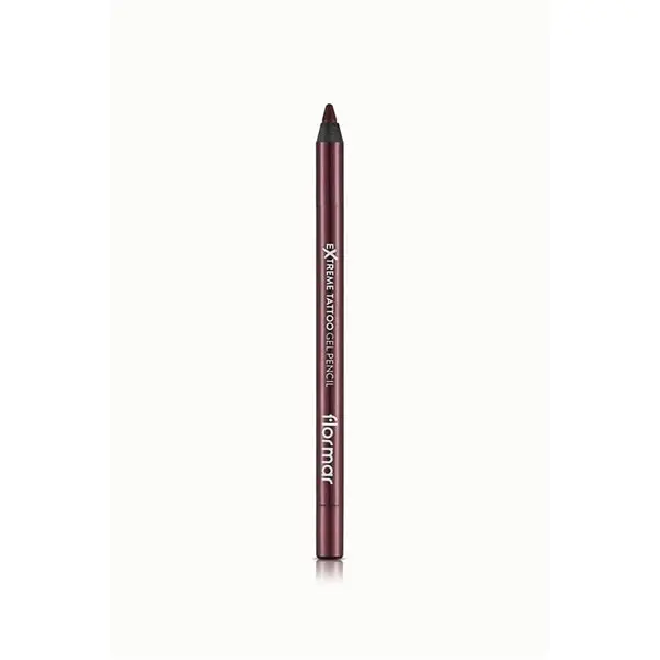 مداد چشم دائمی مات ژل تاتو اکستریم 005 VERY BERRY Flormar - 3