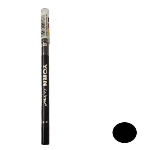 مداد چشم 24 ساعته یورن مدل Yorn Carbon Black - 2
