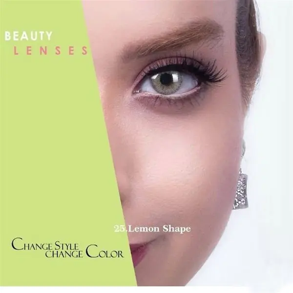 لنز چشم رویال ویژن شماره 25 مدل lemon shape - 3