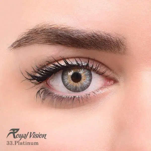 لنز رویال ویژن کد 33   Royal Vision Royal Vision sensual beauty lenses Platinum - 5