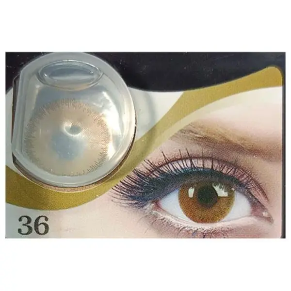 لنز رویال ویژن کد 36 Royal Vision Royal Vision sensual beauty lenses Luxury Brown - 2