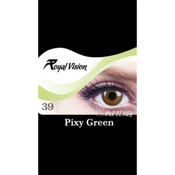 لنز رویال ویژن کد 39  , Royal Vision Royal Vision sensual beauty lenses Pixy Green - 6