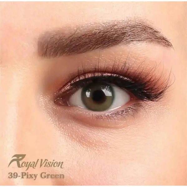 لنز رویال ویژن کد 39  , Royal Vision Royal Vision sensual beauty lenses Pixy Green - 4