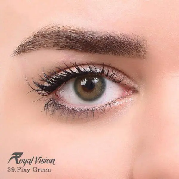 لنز رویال ویژن کد 39  , Royal Vision Royal Vision sensual beauty lenses Pixy Green - 3