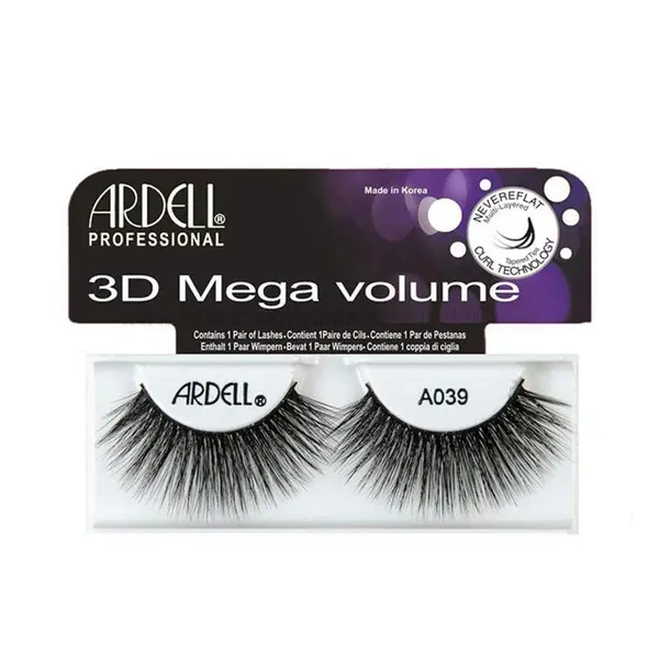 مژه مصنوعی آردل مدل 3D Mega شماره A039 - 2