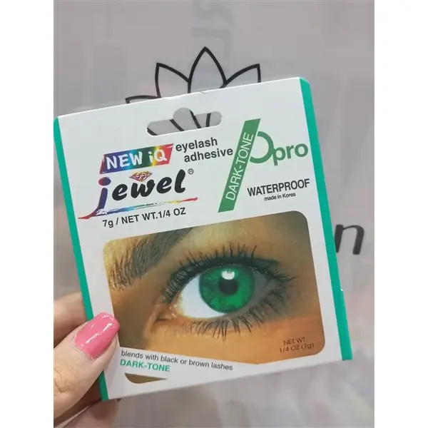 چسب مژه 7 گرمی کره ای مدل GE-1504 جول jewel - 3