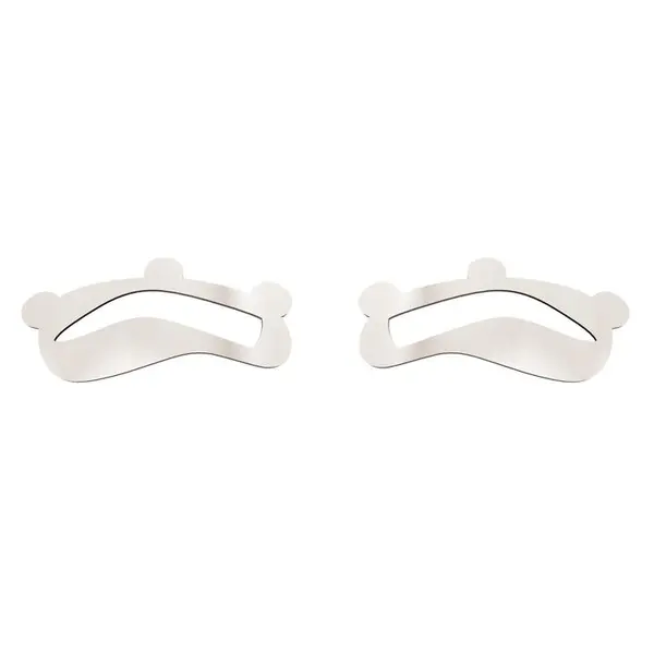 شابلون ابرو مدل ژله ای کد A2 بسته 2 عددی - - 2
