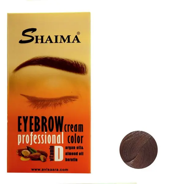کیت رنگ ابرو شایما شماره AM8-E9.31 حجم 30 میلی لیتر رنگ ماسه کهربایی - 2