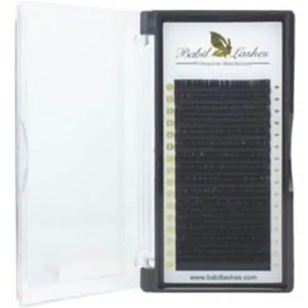 پالت مژه اکستنشن والیوم فست فن بابیل لش BABIL LASHES تک سایز ۱۶ ضخامت ۰.۰۷ فر D - 2