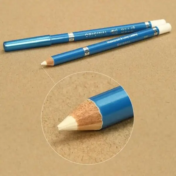 مداد چشم سفید بل (Bell Eyeliner Pencil Waterproof & Long Lasting-110) - 2