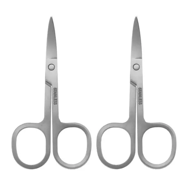 قیچی ابرو فیشر مدل تیتانیوم کد BET-4012 مجموعه دو عددی - 3