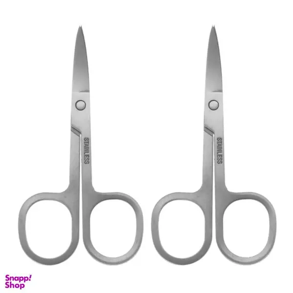 قیچی ابرو فیشر مدل تیتانیوم کد BET-4012 مجموعه دو عددی - 4