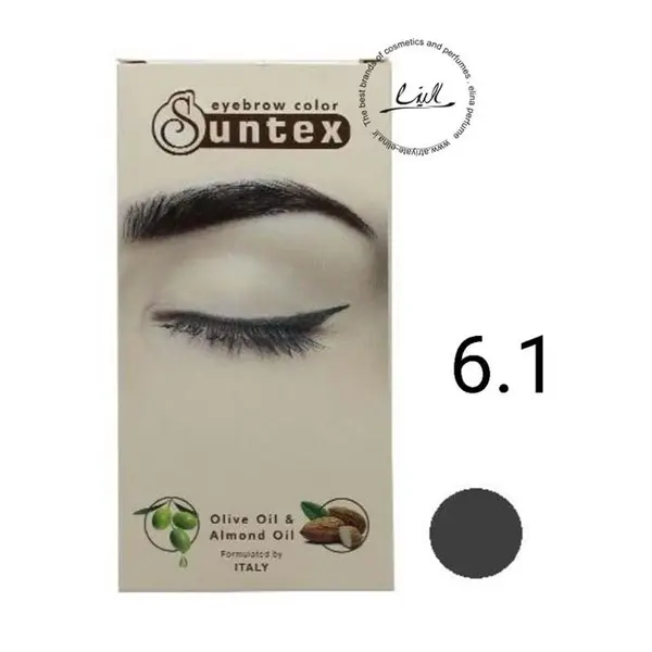 کیت رنگ ابرو سانتکس شماره C5-E6.1 حجم 30 میلی لیتر رنگ بلوند دودی تیره - 4