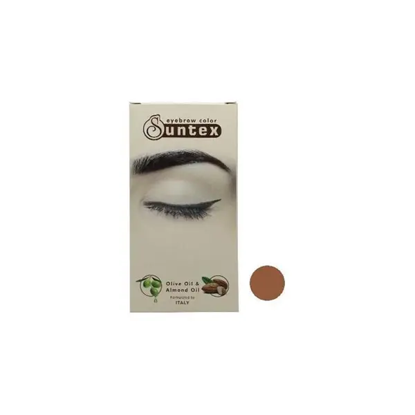 کیت رنگ ابرو سانتکس شماره CH7-E8.8 حجم 30 میلی لیتر رنگ بلوند شکلاتی روشن - 6