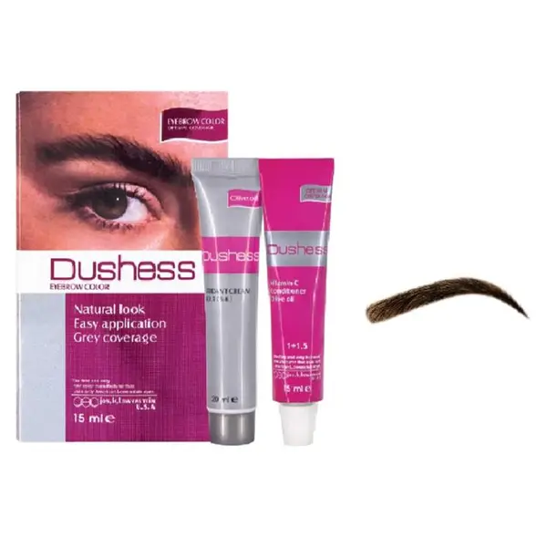 کیت رنگ ابرو دوشس Dushess شماره 5 (بلوند شکلاتی تیره) حجم 15 میل - 2