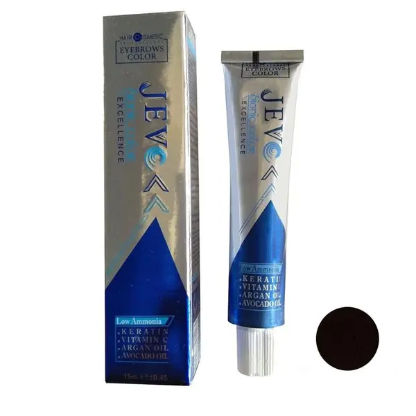 رنگ ابرو جوو مدل Excellence شماره 7.0 حجم 15 میلی لیتر رنگ قهوه ای فررا - 2