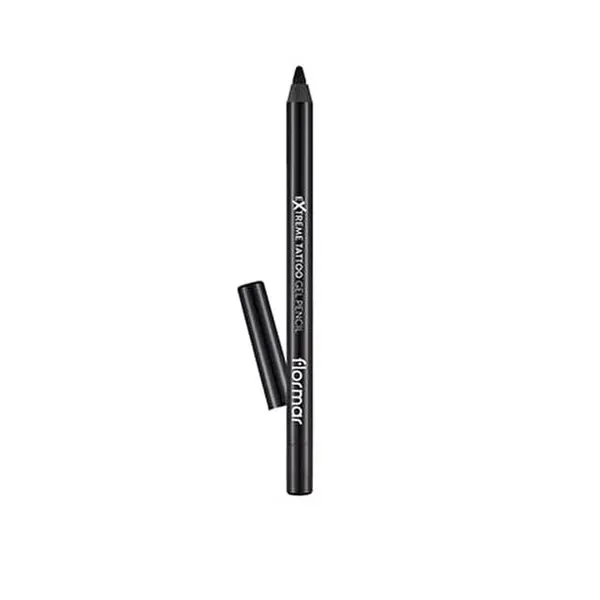 مداد چشم ژله ای ضد آب فلورمار Flormar مدل Extreme tattoo Gel Pencil شماره 06 رنگ Onyx - 4