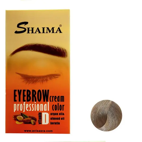 کیت رنگ ابرو شایما شماره H7-E8.13 حجم 30 میلی لیتر رنگ کنفی - 2