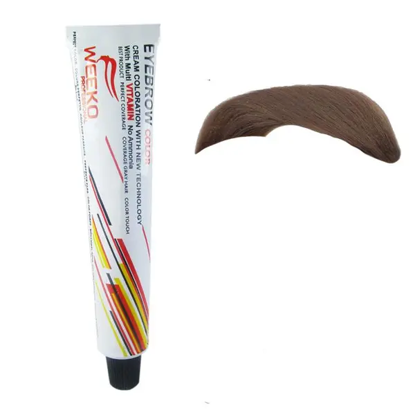 رنگ ابرو ویکو سری Light Chocolate Blonde شماره Wch7 - 2