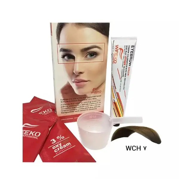 رنگ ابرو ویکو سری Light Chocolate Blonde شماره Wch7 - 4
