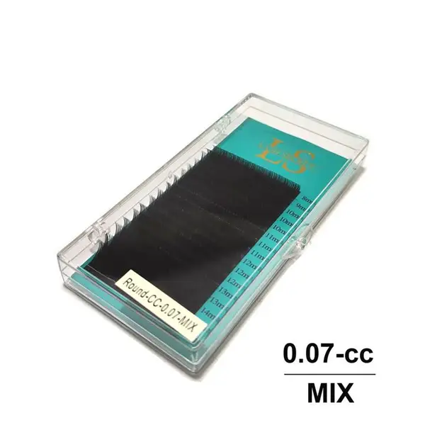 پالت مژه لش سکرت سایز Mix فر cc ضخامت 0.07 - 2