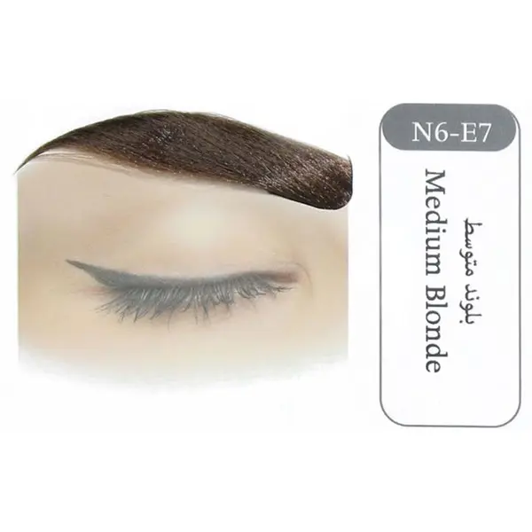 کیت رنگ ابرو سانتکس شماره N6-E7 حجم 30 میلی لیتر رنگ بلوند متوسط - 5