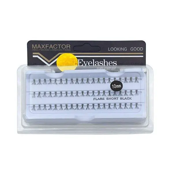 مژه کاشت سه بعدی گره دار مکس فکتور مدل Short Black - 6