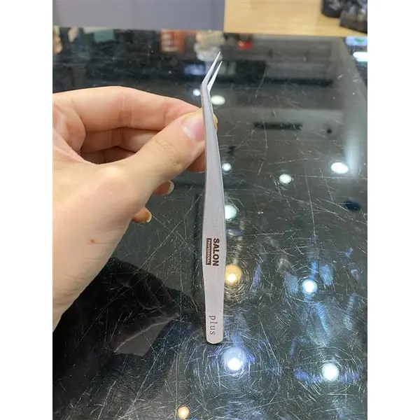 پنس / انبر اکستنشن مژه سرکج حرفه ای VIP سالن Salon - 3
