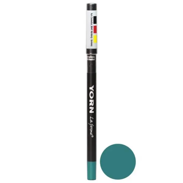 مداد چشم رنگی یورن شماره ۰۵ رنگ سبز  YORN Eyeliner Pencil 05 - 2