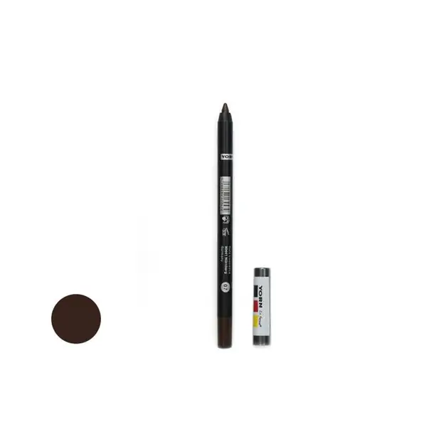 مداد چشم رنگی یورن شماره ۱۱ رنگ قهوه ای  YORN Eyeliner Pencil 11 - 4
