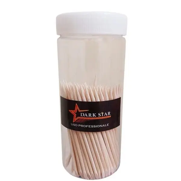عقب زن ناخن دارک استار مدل چوبی بسته 100 عددی - 4