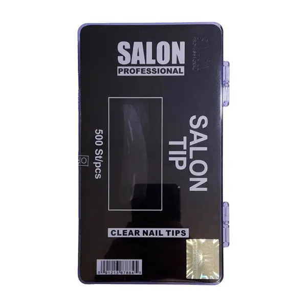 تیپ ناخن طبیعی 500 عددی سالن SALON هولوگرام دار - 2
