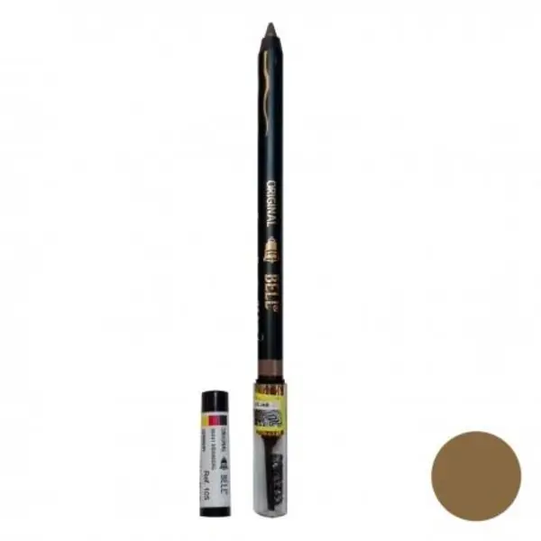 مداد ابرو مخملی ضدآب بل شماره ۱۰۶ BELL EYEBROW SOFT WATERPROOF PENCIL No.106 - 2