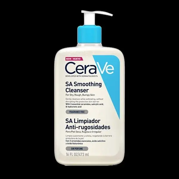 ژل شستشوی صورت سالسیلیک اسید سراوی حجم ۴۷۳میل Cerave SA Smoothing Cleanser - 5
